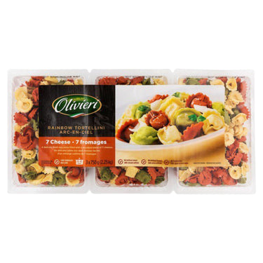 Image of Olivieri 7 Cheese Tortellini - 3 x 750 Grams